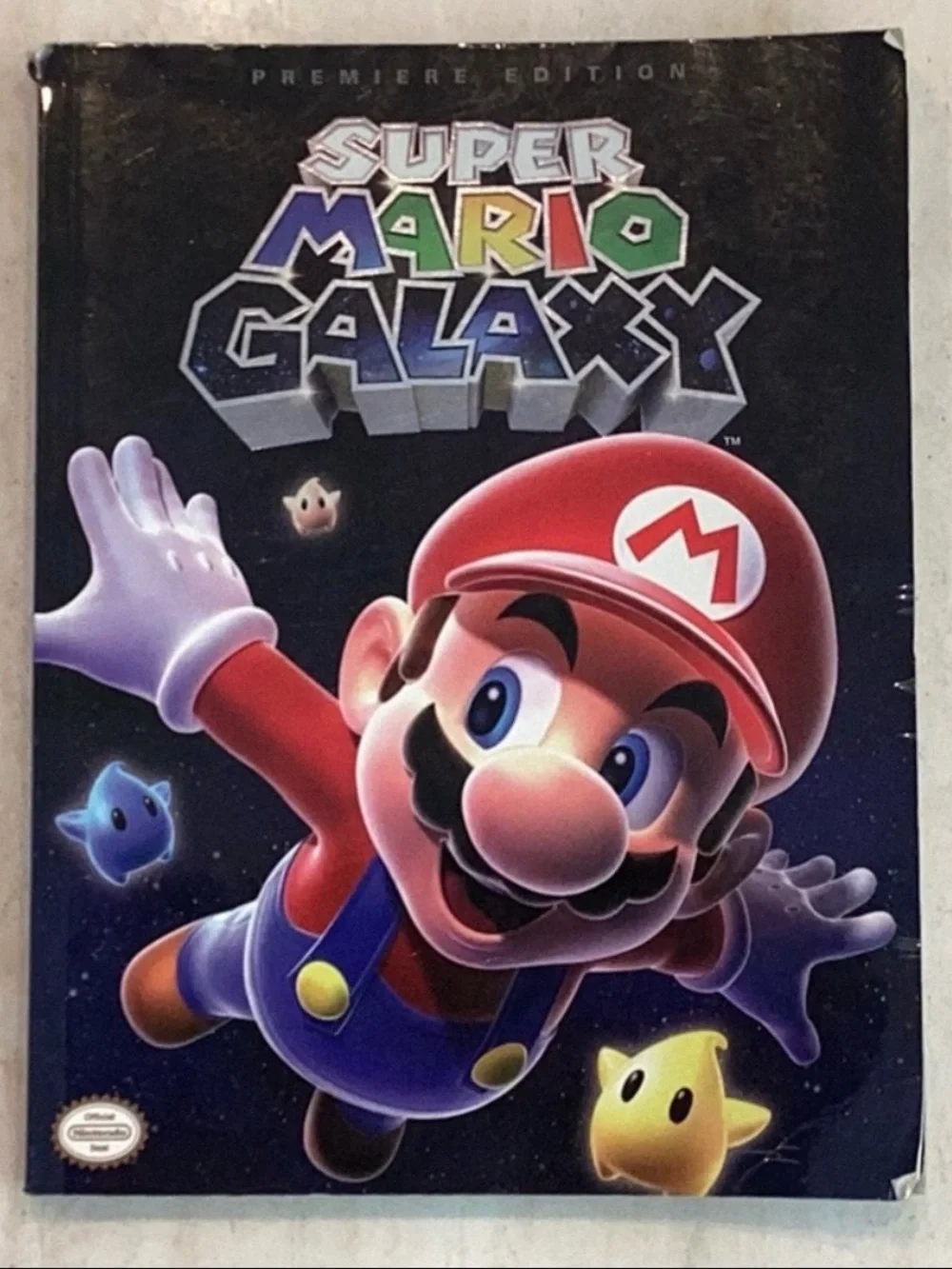 Super Mario Galaxy Nintendo Wii Game & Official Strategy Guide CIB Lot Of 2